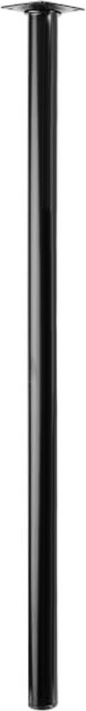 Hettich Furniture leg black 30 x 700 mm Produktbild 
