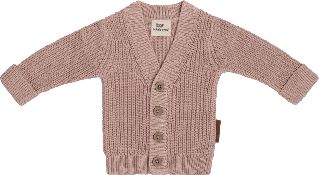 Baby's Only Strickjacke Soul - Alt Rosa - 68 - 100% Baumwolle