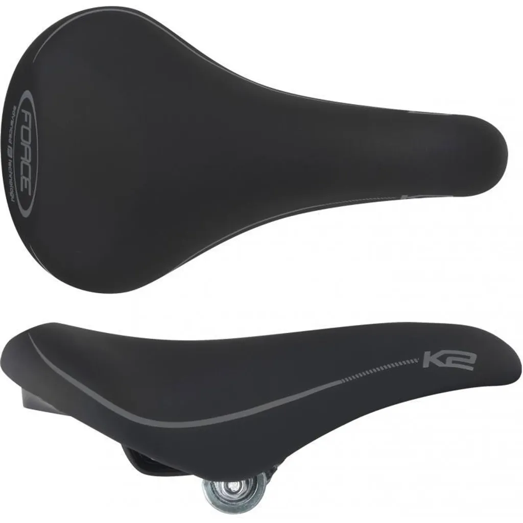 Selle Force K2 Red 160 mm idéale pour longues distances et cyclisme VTT