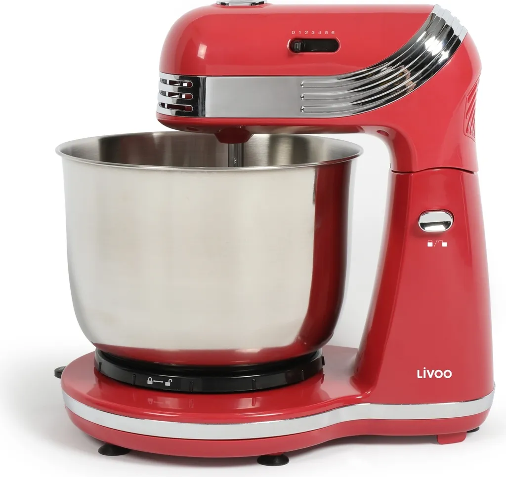 Robot pasticceria multifunzione 3l 250w rosso Livoo DOP137RC