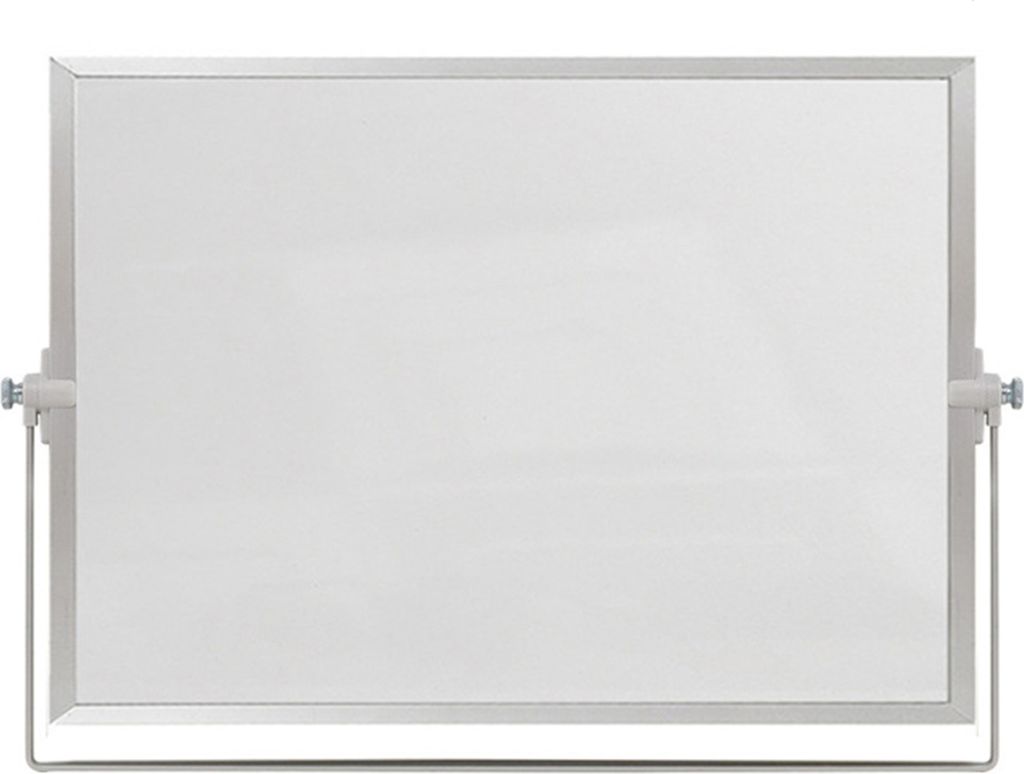 Desktop-Whiteboard, doppelseitig magnetisch, mit um 360 Grad drehbarer Halterung, tragbare Schreibtafel für das Home Office