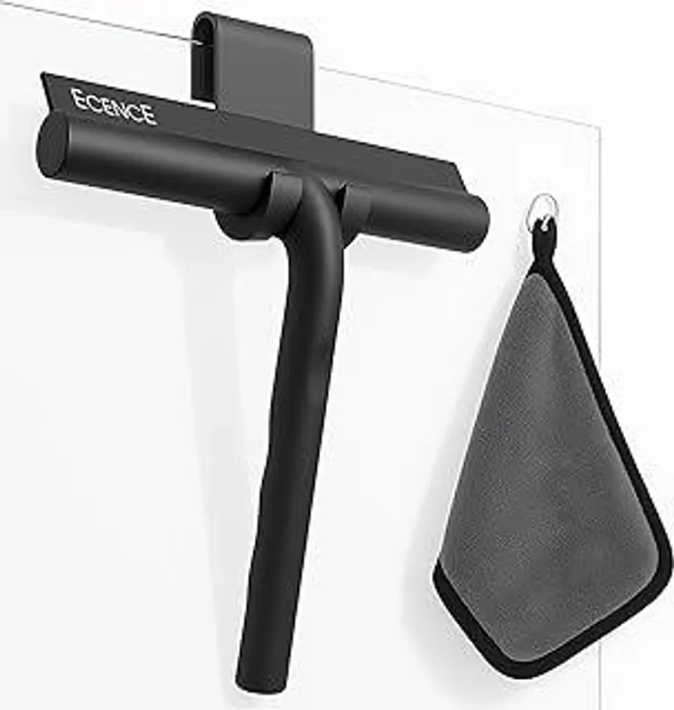 Tergivetro Sicuro per Bambini ECENCE | Silicone Nero Anti-Urti 21cm