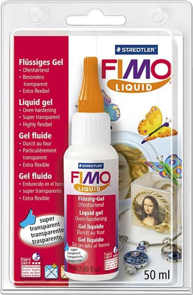 FIMO Deko Gel liquid 50ml, transluz Produktbild 