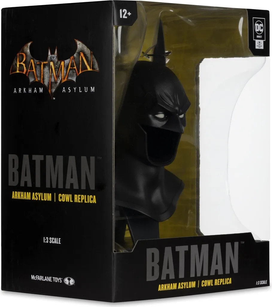 Masque de Batman 19 cm : Mini-Réplication Arkham Asylum DC Direct 1/3 - 8