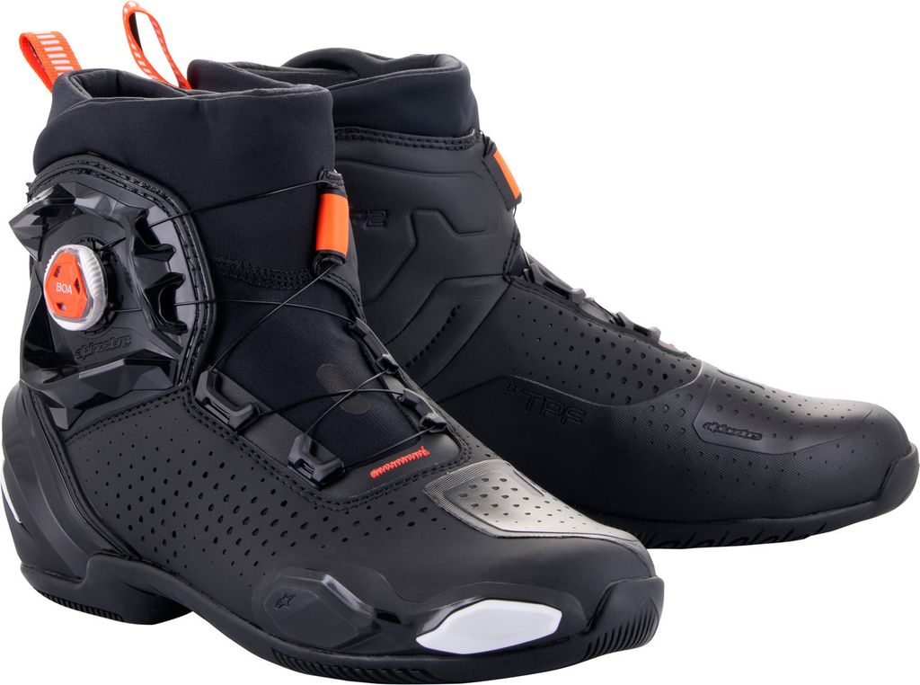 Alpinestars SP-2 Motorradschuhe, schwarz/weiß/rot, 44