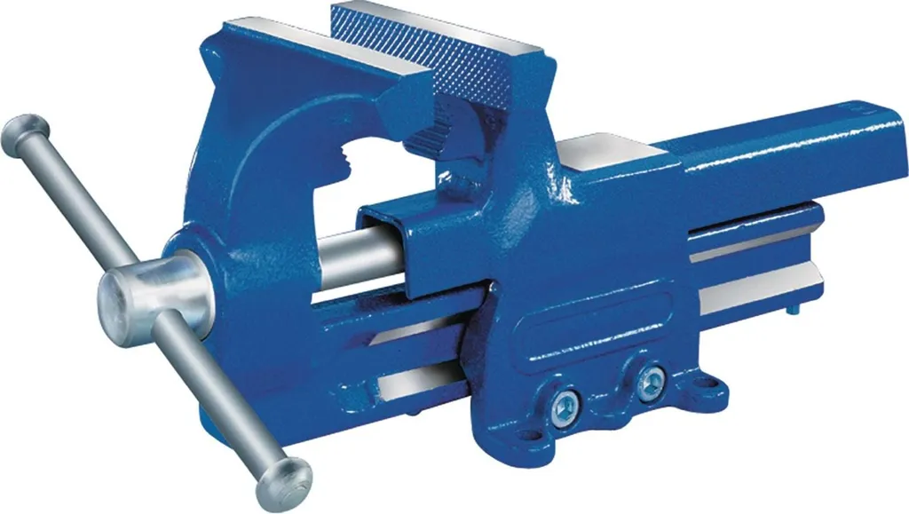 Étau parallèle forgé 140 mm mâchoires avec ouverture 200 mm robuste