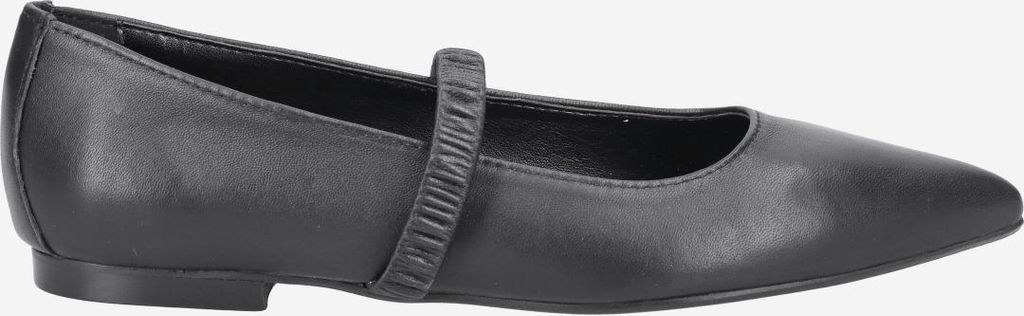 Lüke Schuhe BO18 NERO, Ballerina in Schwarz für Damen, Größe 36