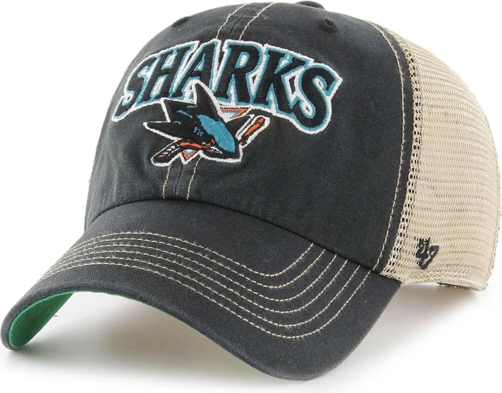 47 Brand Trucker Cap Tuscaloosa San Jose Sharks Vintage | Acquista Online