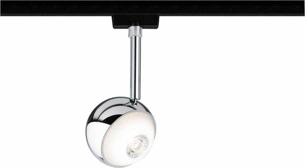Paulmann Capsule II, Schienenlichtschranke, 1 Glühbirne(n), LED, 6 W, 2700 K, Schwarz, Chrom