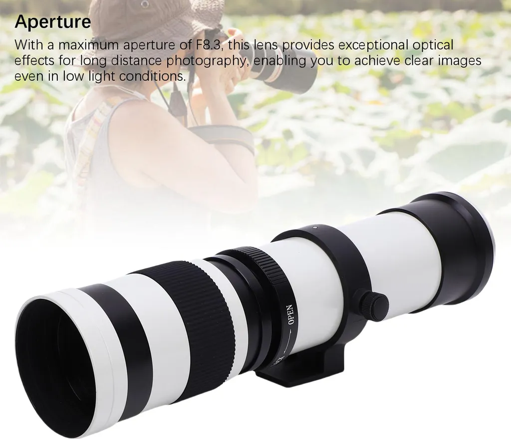 Teleobiettivo Zoom 420-800mm f/8.3 RF-Mount Manual Focus per Mirrorless