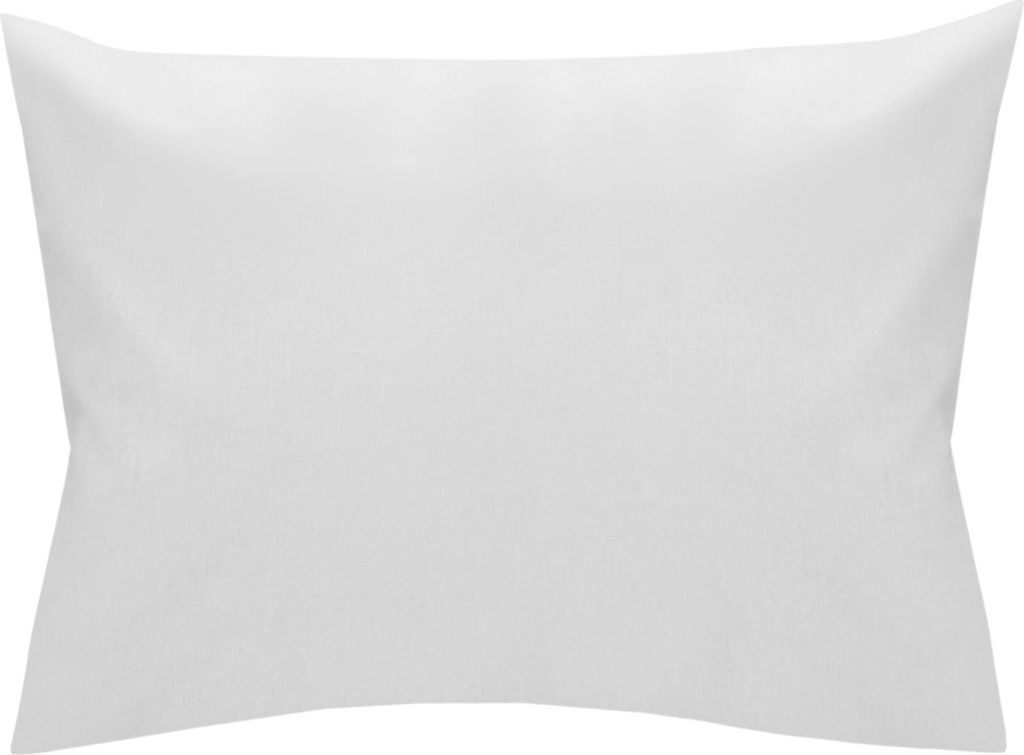 Hotel-Kissenbezug mit Überlappung SMOOTH weiß/70x80