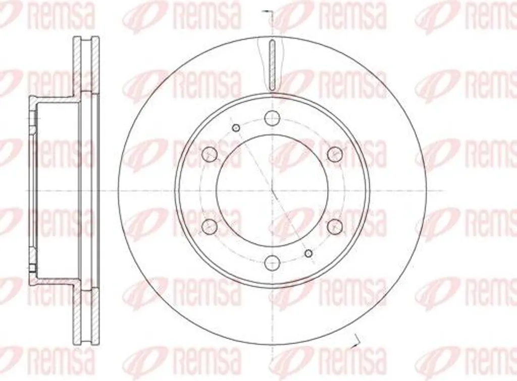 Disque de frein pour conduite en charge lourde compatible Hilux 4x4