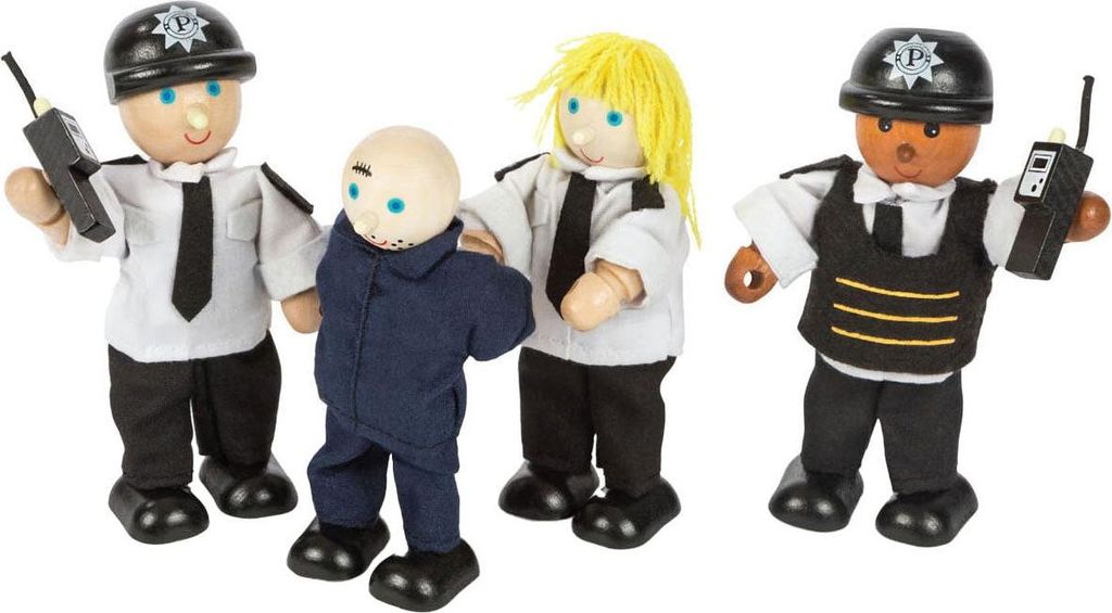 Bigjigs Toys Police Officers and Prisoner, 3 Jahr(e), Produktbild 