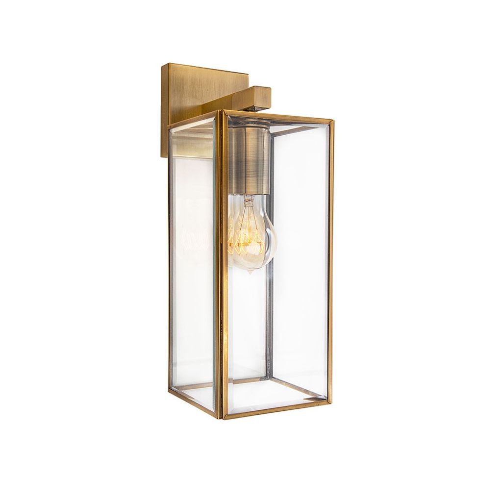 Nova Luce FLAVIO Wandleuchte E27 Messing 13x17,5x35cm dimmbar 7152604