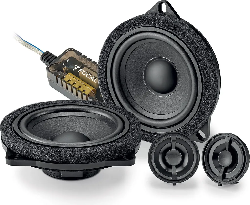 Focal IS BMW 100 V2 : Kit de 10 cm avec Membrane Polyglass et Tweeter