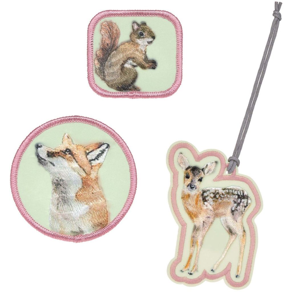 Lässig Anhänger & Patches 3er Set, Wald Produktbild 