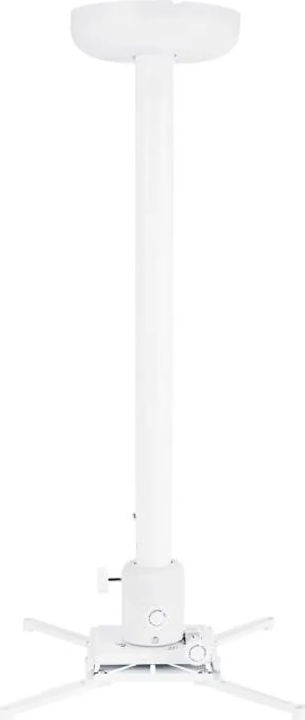 Support plafond projecteur MB-1787 blanc réglable 90-160cm max 10kg