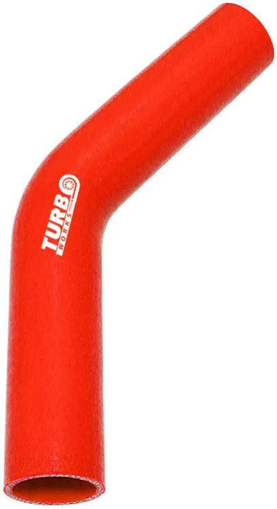 Évitez les Fuites Turbo avec le Coude 45° TurboWorks Red 40 mm XL Renforcé