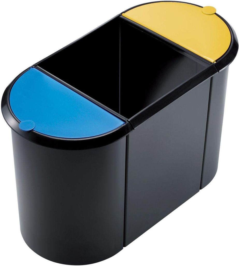 Helit H6103598, 38 l, Oválný, Plast, Vícebarevný, 555 mm, Obrázek produktu 