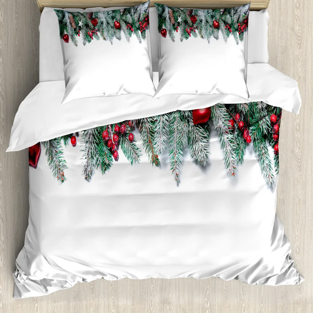 Must-Have Natale: Copripiumino ABAKUHAUS Verde Rosso 200x200