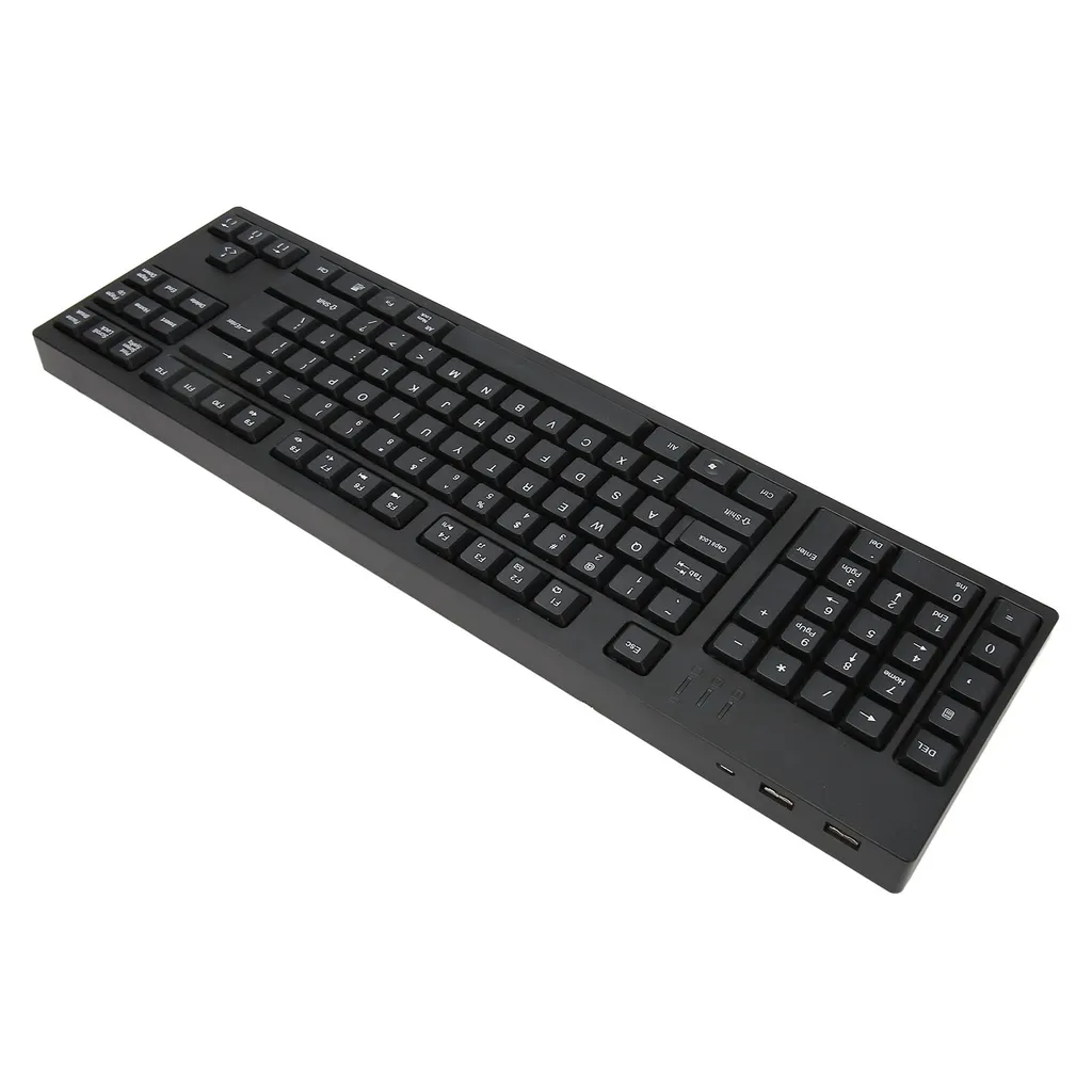 Clavier filaire gauche USB ergonomique 109 touches pour gaucher et pro