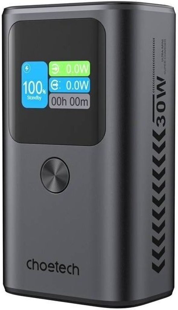 Choetech Power Bank B702 20000Mah Pd100W 2C1A (Grau)
