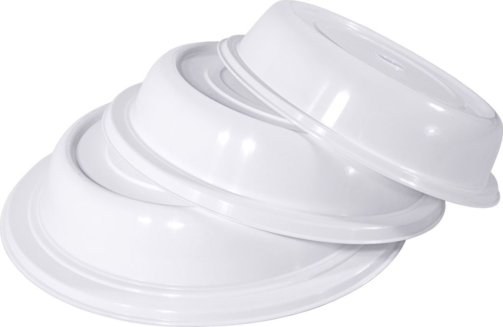 CONTACTO Tellerglocke, weiß, Höhe: 60 mm, ø: 257 mm