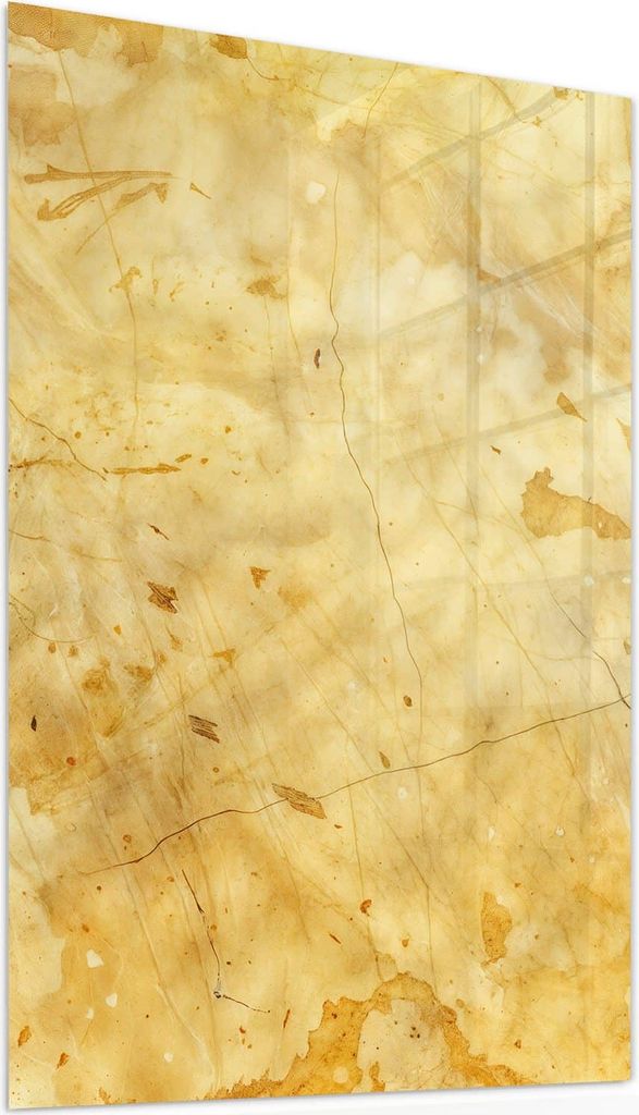 Glasbild 60x90cm in XXL für Wohnzimmer, Schlafzimmer Motiv Marmorierte Oberfläche