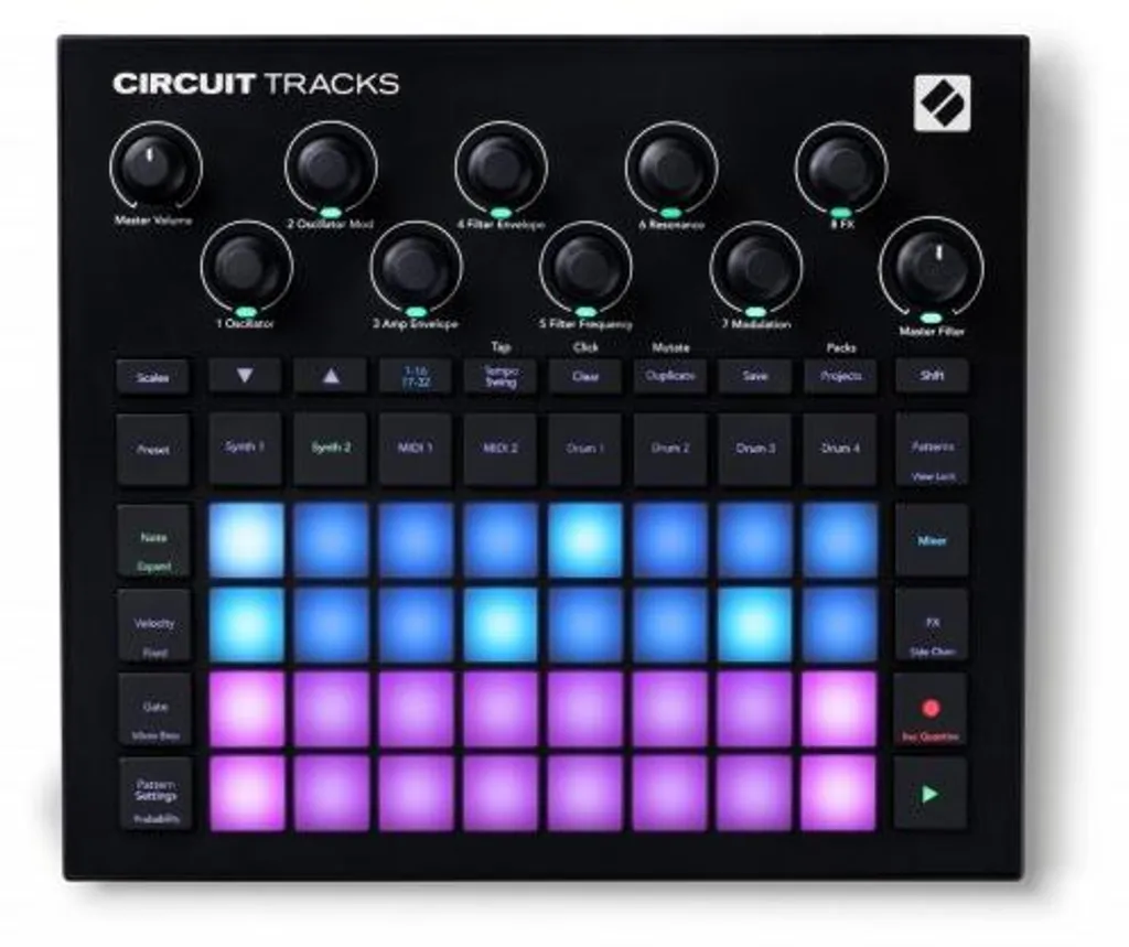 Novation Circuit Tracks Solution de Séquençage pour Performance de Live - 9