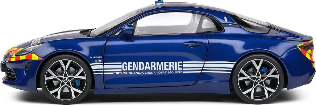 Solido Modellauto Maßstab 1:18 Alpine A110 Gendarmerie blau Produktbild 2