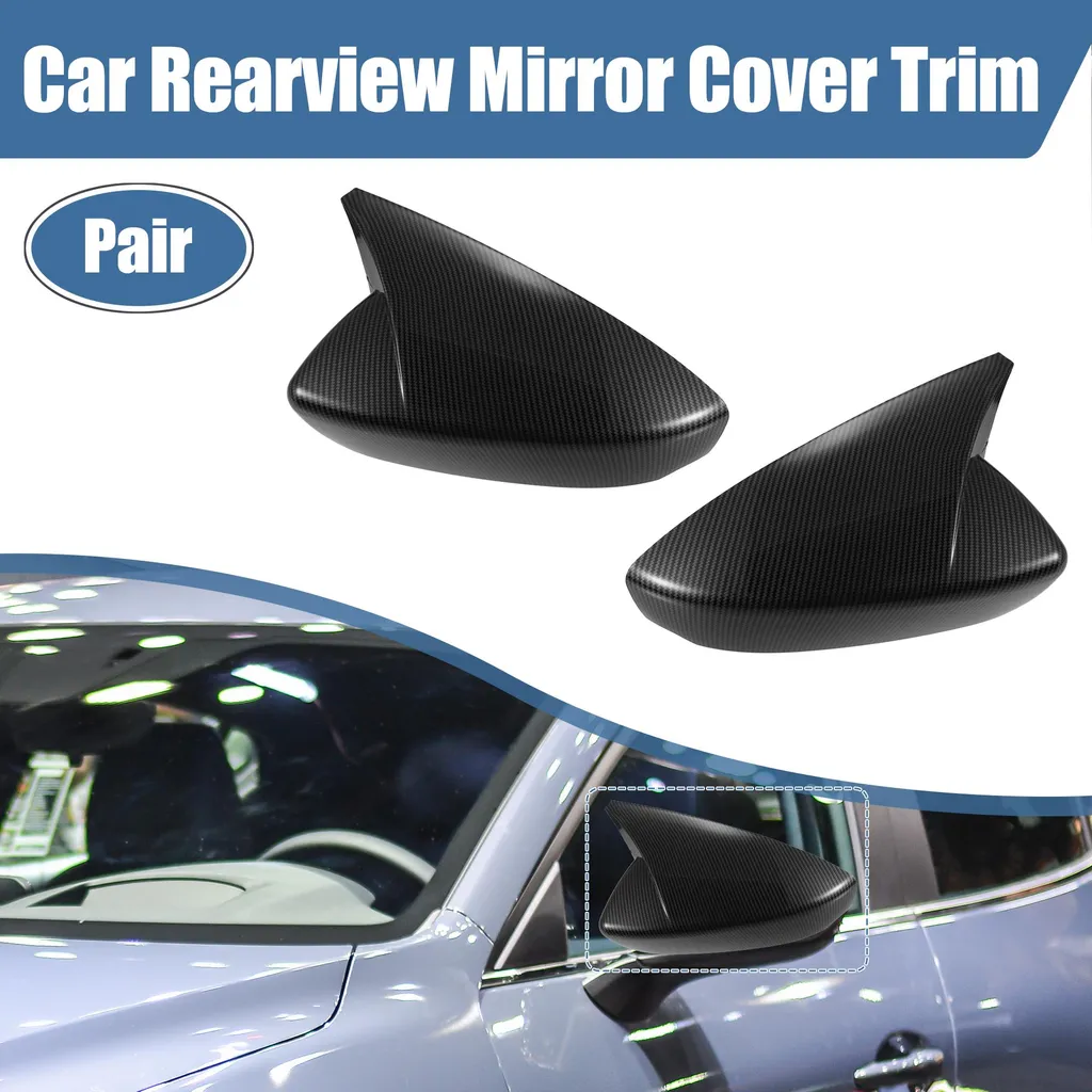 Rénover vos Rétroviseurs Mazda Rayés avec ces Coques Effet Carbone 1 Pair