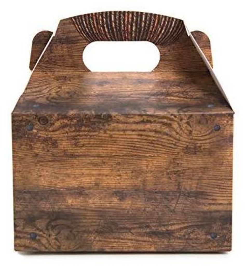 Logbuch-Verlag 5 Geschenkschachteln klein braun natur Geschenkbox Schachtel 18,5 x 12,5 x 12 cm Verpackung Geschenkverpackung Karton Lunchbox