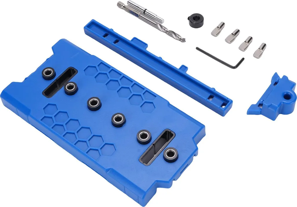 Shelf Pin Jig ABS Guide de perçage pour trous de 5mm étagères bois - 5