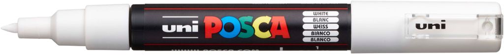 UNIBALL 96082000 uni Posca PC-1MC acrylverfmarker, 0,7 mm, Productafbeelding 