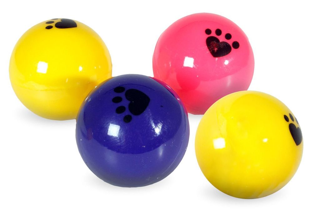 Karlie Katzenspielzeug Pingpong Spielbälle für Katzen 4 cm Produktbild 
