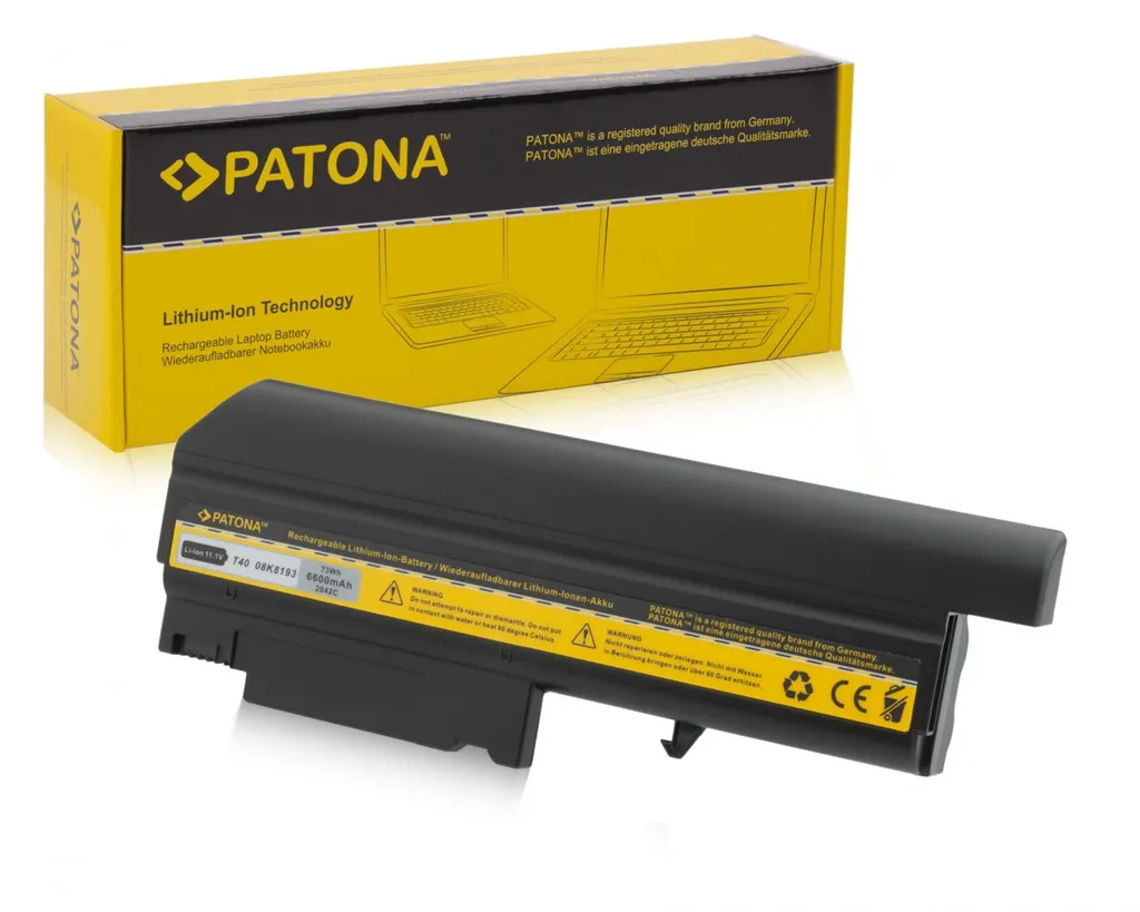 Batterie Ordinateur Portable compatible IBM ThinkPad Série R50 et T40