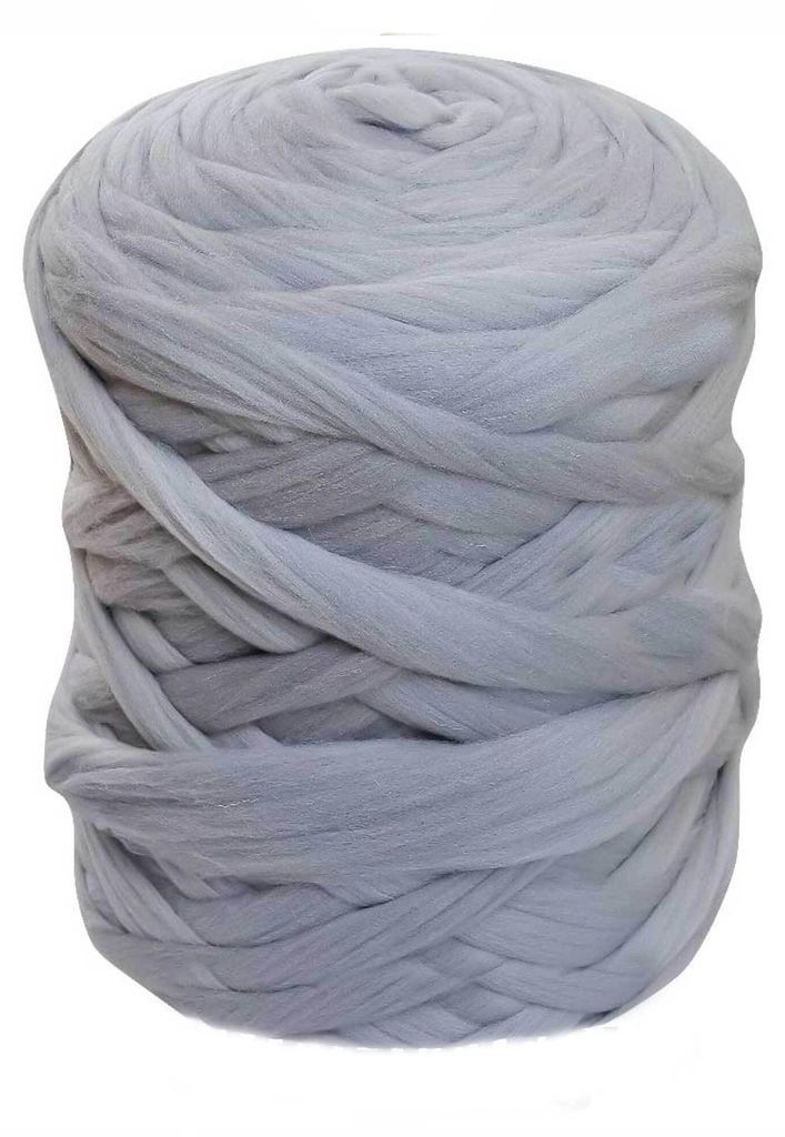 1m Filzwolle Märchenwolle Merino Nassfilzen Trockenfilzen Spinnen über 100 Farben 037 silbergrau