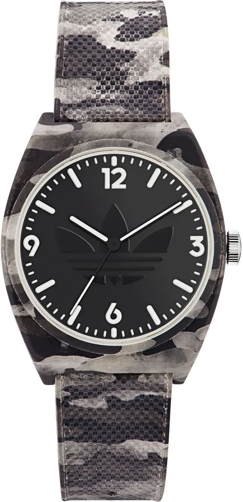 Montre adidas multicolore en silicone avec cadran flashy AOST22568