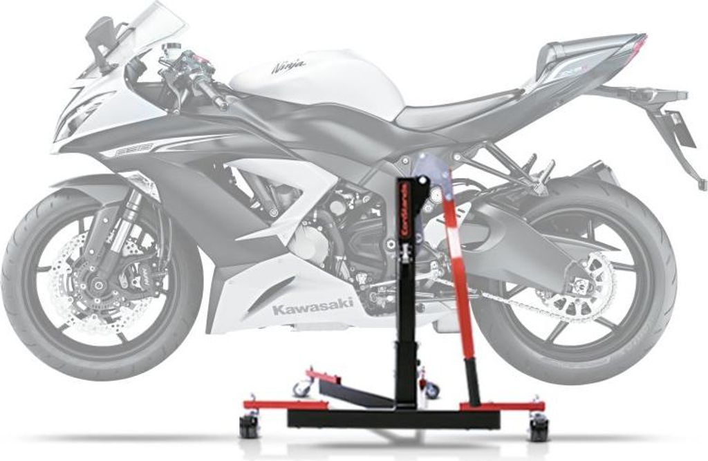 CS Power Evo-Zentralständer für Kawasaki ZX-6R 636 13-16 Rot