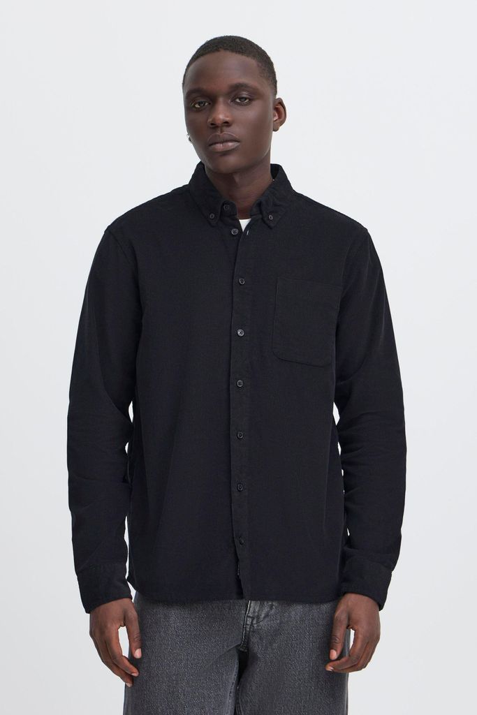 Blend BHDEMIR Herren Cordhemd Hemd Langarmhemd 100% Baumwolle regular fit