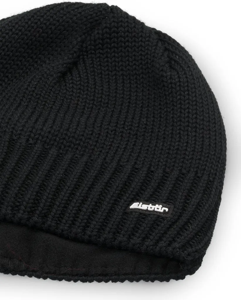 EISBÄR Trop XL, Taglia unica, nero, cappello invernale, parzialmente foderato, 403027 - 9