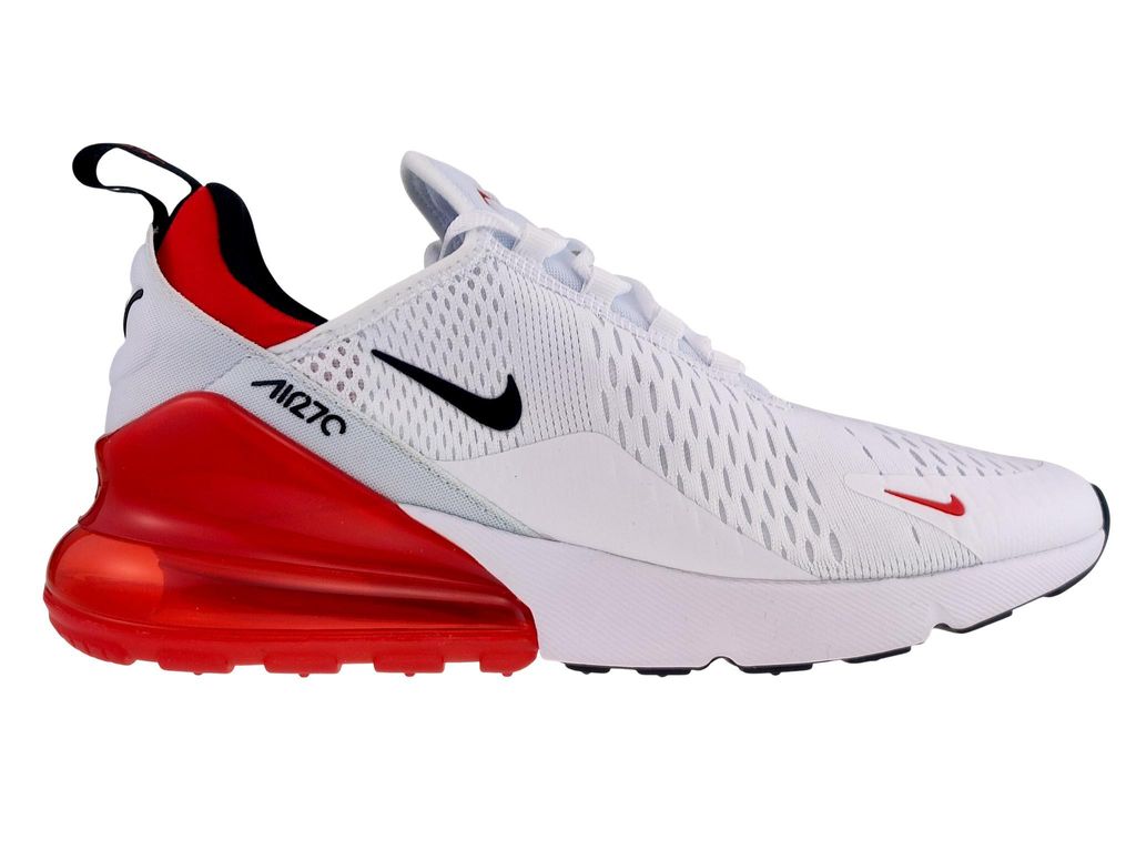 Nike Air Max 270 BV2523-100 White/Black-University Red 42.5