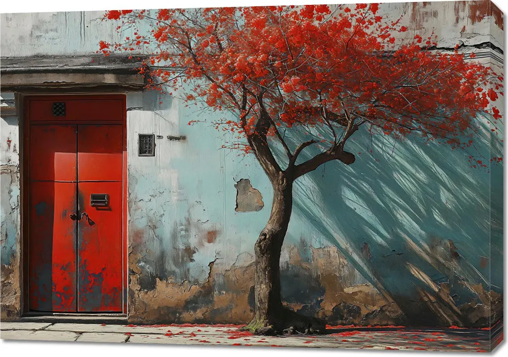 Quadro Canvas 100x70 Vista sull'Antico - Stampa Professionale Arredo