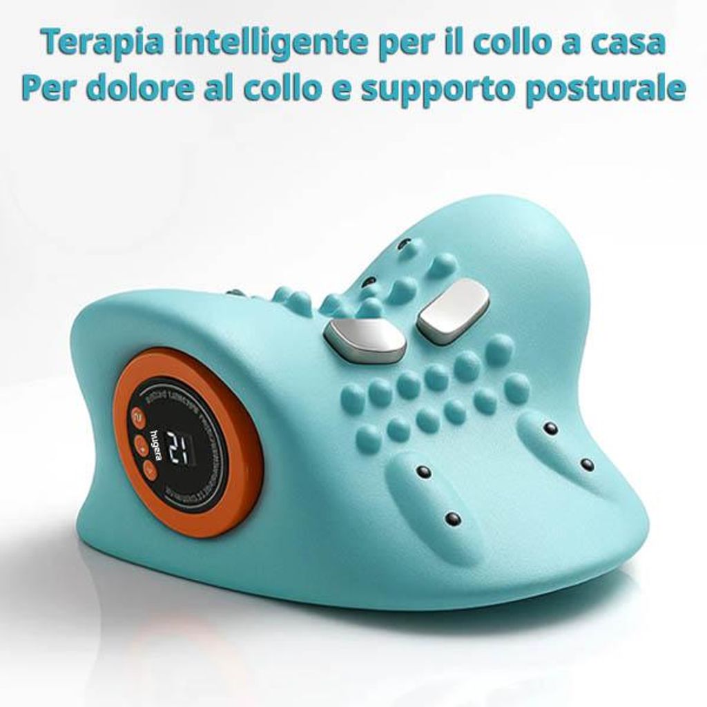 Massaggiatore elettrico per il collo con EMS, calore, Immagine del prodotto 