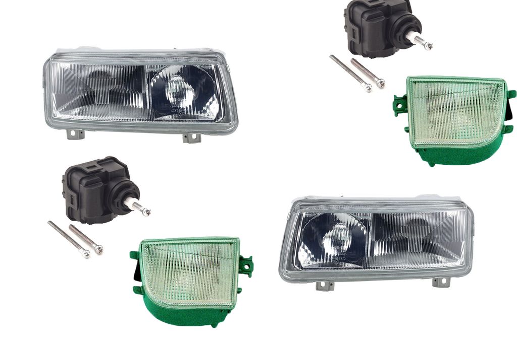 Johns, Scheinwerfer passend für VW Passat 94 35I 93- 96 H1 Links Rechts + LWR + Blinker 1H0941295E 1H0941295C 4A0941295 3A0941017 3A0941018 3A0953...
