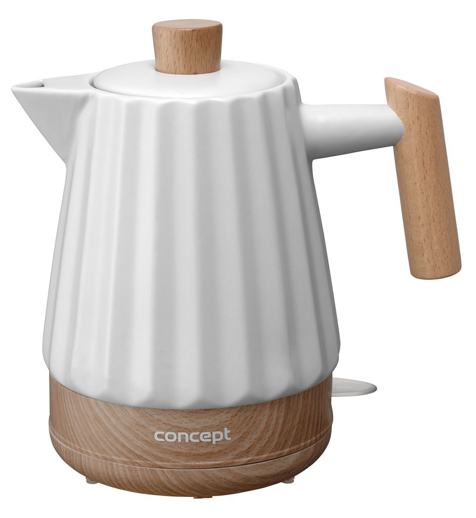CONCEPT RK0090 Ceramic electric kettle 1.5 l White