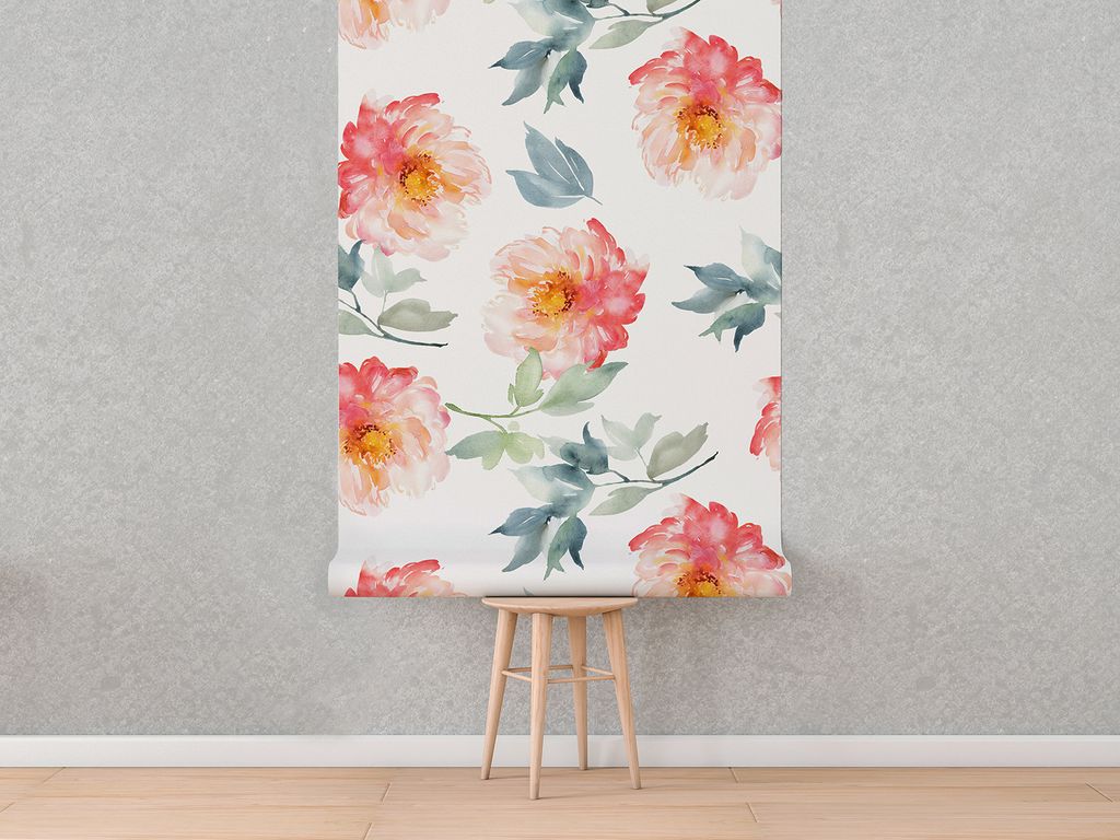 Coloray Fototapete 152x104 cm Latextapete Magicstick - Blumenblumenblumen