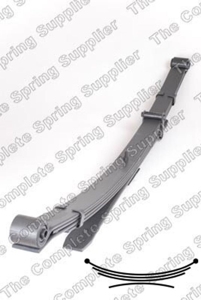 KILEN 642015 Blattfedern für NISSAN NP300 Navara Pickup (D40) Hinten 670/740mm