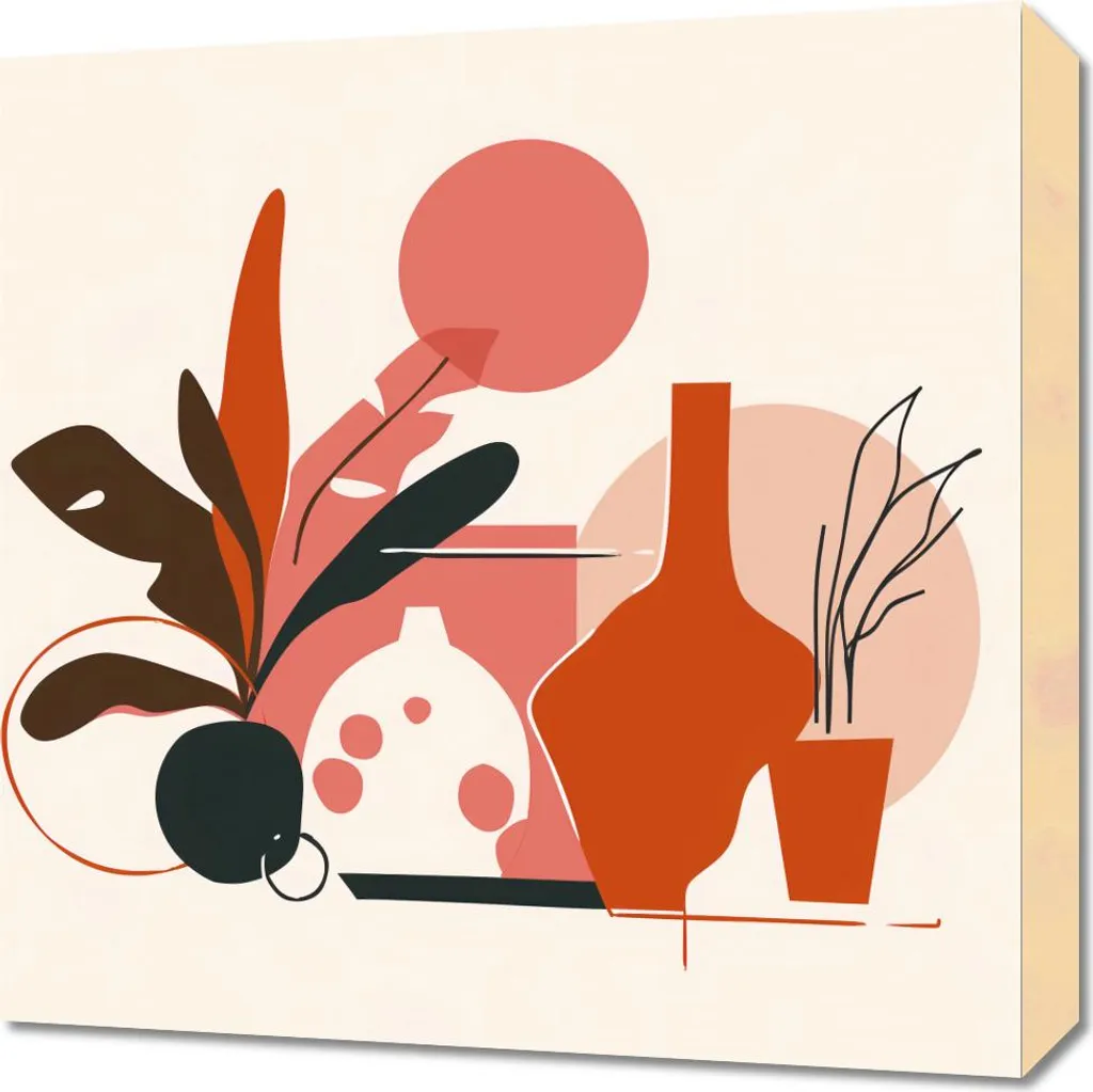 Quadro Materico 50x50 Gesti Calorosi - Decorazione Interni di Lusso