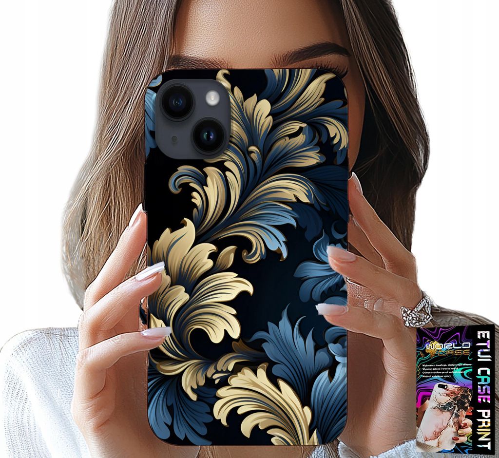 Fall Für Iphone 15 Plus - Elegantes Gold Modische Designs Fall